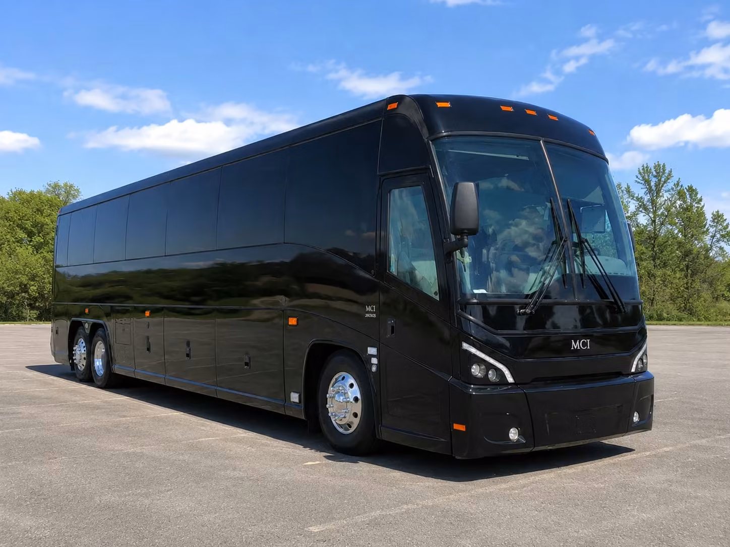 56 passenger charter bus