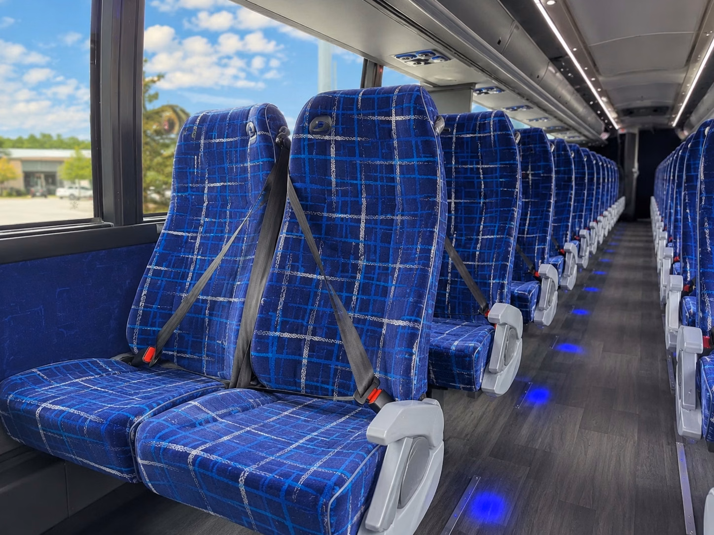dod compatible charter bus options for southern california government contractors