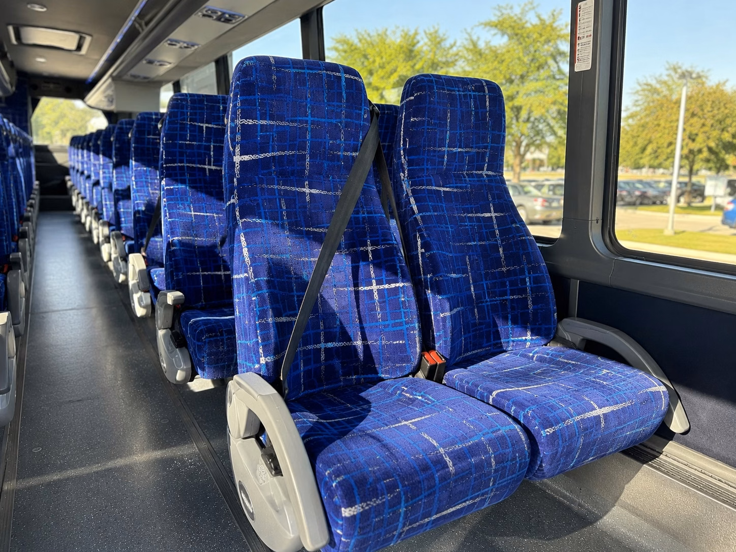 norwalk charter bus interior gallery