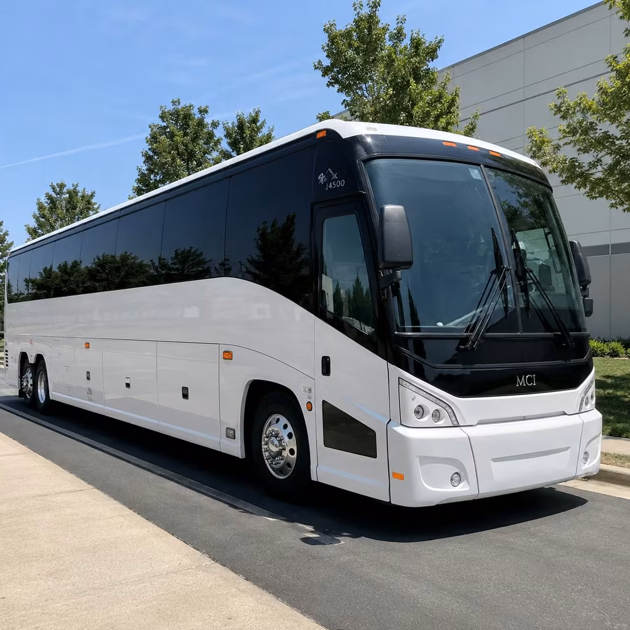 norwalk charter bus rental exterior