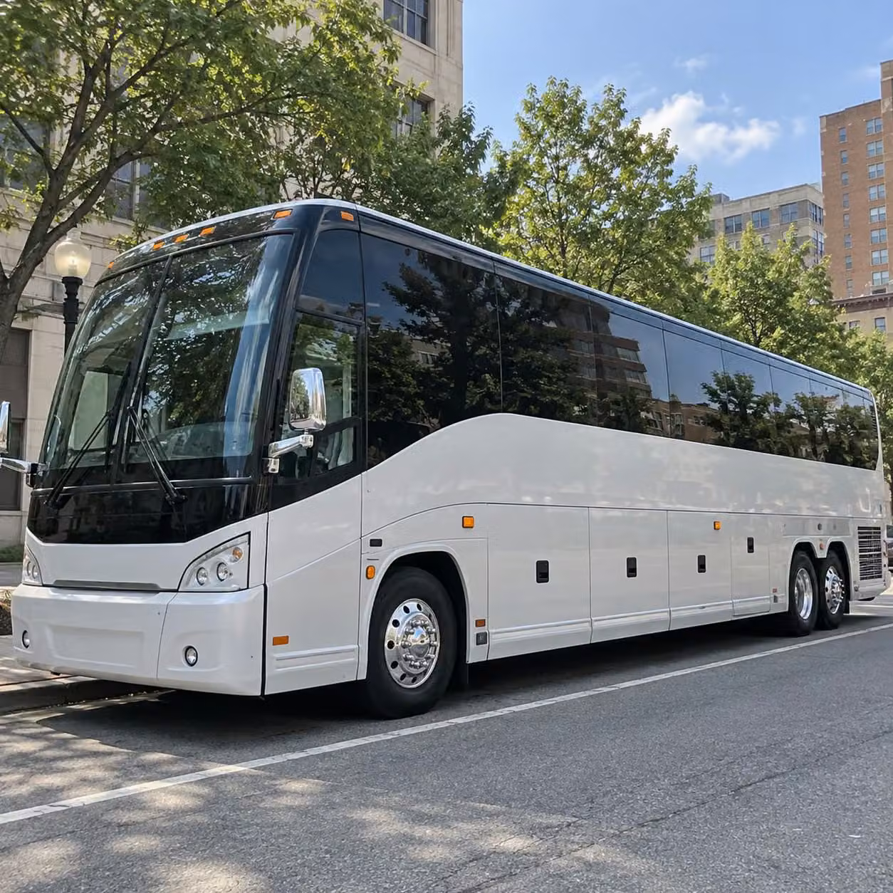 norwalk long distance charter bus rentals