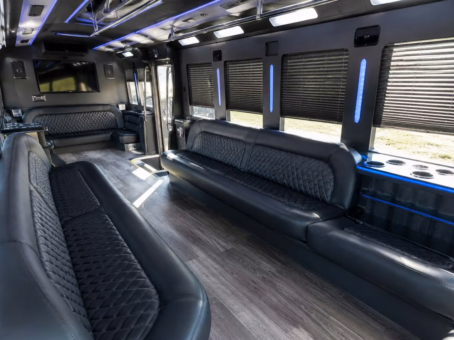 party bus rentals for concerts at the novo and shrine auditorium from norwalk