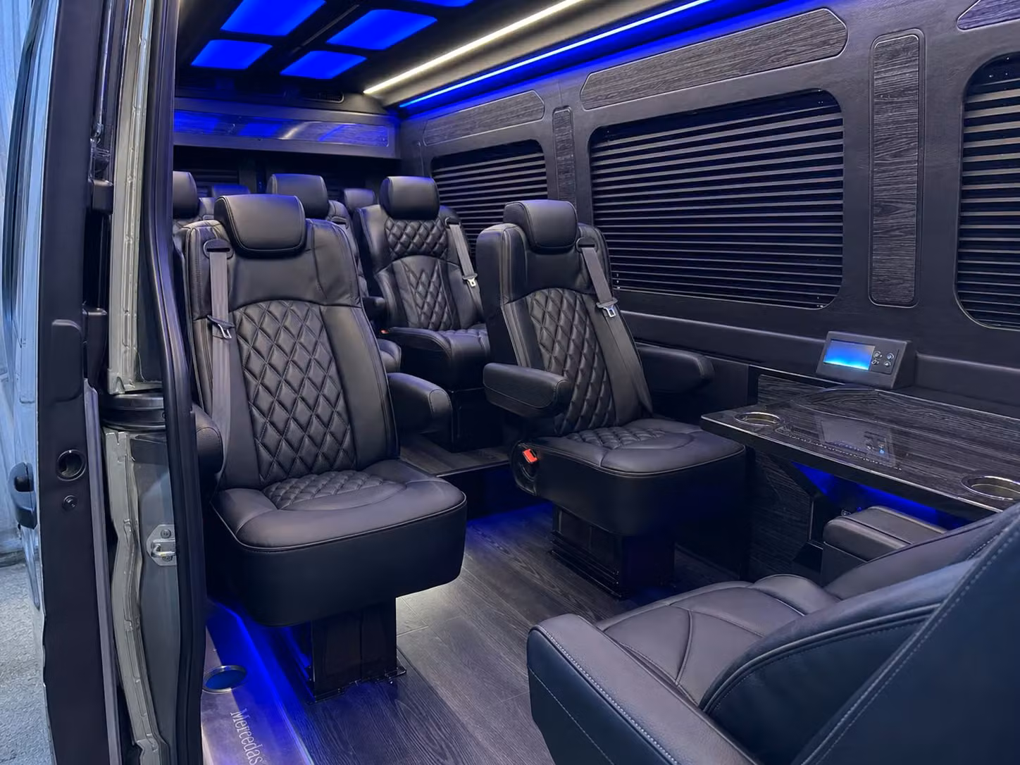 sprinter van transportation for groups and events across norwalk